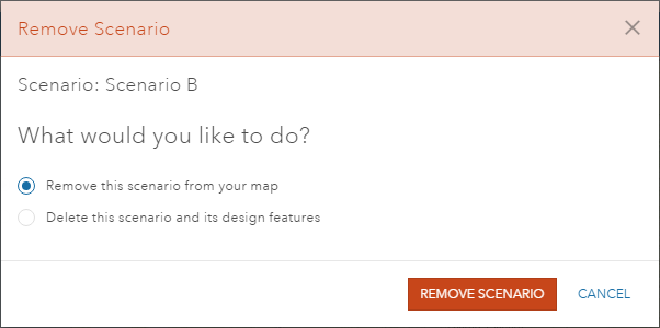 Remove Scenario Remove Scenario