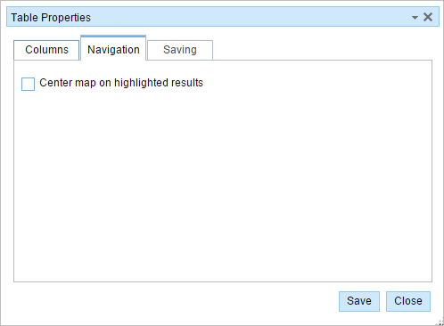 Navigation tab Navigation tab